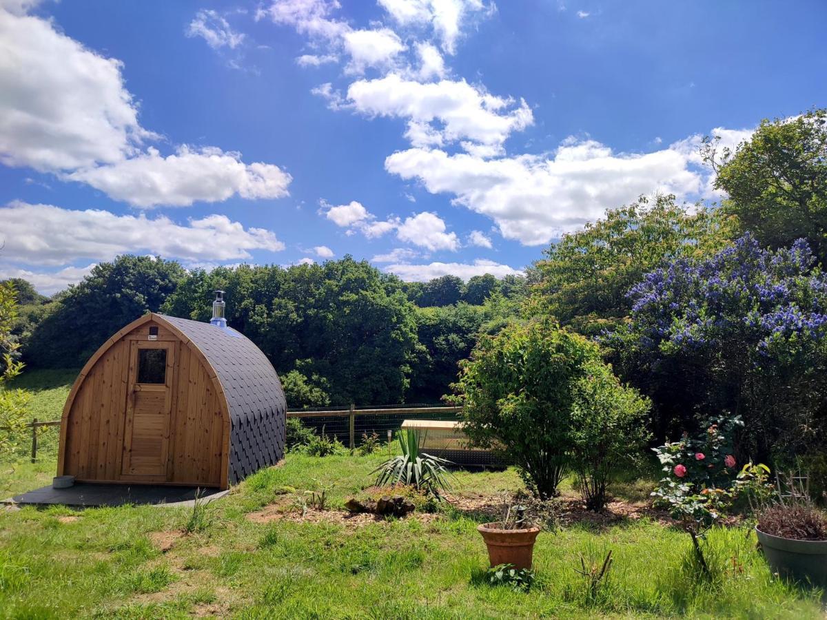 La Tisserande : Maison D'Hotes Creative & Ecologique Saint-Thégonnec Exterior foto